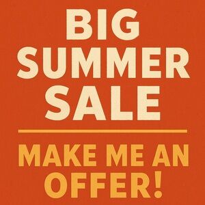 Big Summer Sale